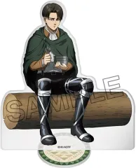 【中古】アクリルスタンド・アクリルパネル リヴァイ・アッカーマン 描き下ろしアクリルフィギュア 「進撃の巨人 The Final Season」