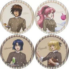 【中古】バッジ・ビンズ 全4種セット 「機動戦士ガンダムSEED FREEDOM カフェ 缶バッジ」