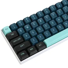 Color:Monster blue Monster CSAカスタムキーキャップ、160キーダブルショットキーキャップセットはCherry/Gateron MXスイッチ60%/64/GK61ゲーミングメカニカルキーボード用