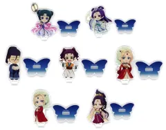 【中古】アクリルスタンド・アクリルパネル 全7種セット 「薬屋のひとりごと POP UP STORE ～月精～ in ロフト トレーディングミニアクリルスタンド ミニキャラ(月精)Ver.」