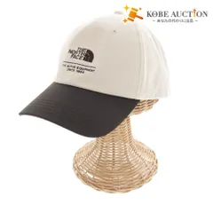 ■ ザ・ノースフェイス キャップ NN42430 帽子 コーデュロイ メンズ F ホワイト ブラック 付属品付き 新品 未使用