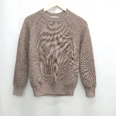 ◇ ⊇ UNITED ARROWS green label relaxing ハイゲージ 長袖 ニット セーター サイズS ブラウン レディース E  【1504210010976】