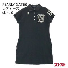 5028◇【美品】 パーリーゲイツ ポロシャツワンピース バックロゴ