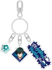 【中古】キーホルダー 糸師凛 3連アクリルキーホルダー 「ブルーロック」
