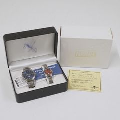 【新品未使用】USJ スパイダーマン ペアウォッチ 時計 グッズ アメージングスパイダーマン 絶版 レア アナログ spiderman watch X5630