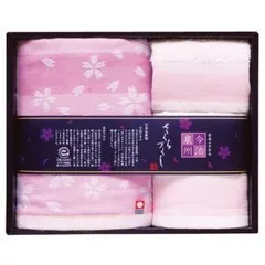【新品・2営業日で発送】さくらづくし 日本名産地 今治泉州 桜づくしタオルセット TMS2508804