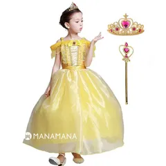 ベル ☆ ベルドレス ☆グローブ、ピアスつき☆ベル衣装 ☆ハロウィン ベル ☆ ベルドレス ☆グローブ、ピアスつき☆ベル衣装 ☆ハロウィン