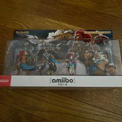 amiibo ゼルダの伝説 アミーボ 四人の英傑セット - メルカリ