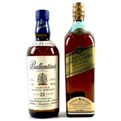 未開封　サントリー バランタイン 21年　ベリーオールド青キャップ 700ml Yahoo!オークション - 注目 バランタイン 21年 旧ボトル 青