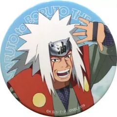 NARUTO 自来也 コレクション缶バッジ 黄金カード アートカード ダイソー 100均ダイソー『NARUTO ＆ BORUTO（ナルト & ボルト）』コラボ