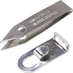【数量限定】スライバーグリッパー　Uncle　Bill's　TWEEZERS（アンクルビルのトゲ抜き）すごく小さなトゲもつまんで抜ける　クリップホルダー付