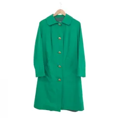 Aquascutum アクアスキュータム  ロングコート サイズ:表記無し  グリーン  レディース 金ボタン　240001105844のサムネイル