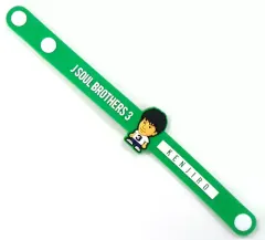 【中古】アクセサリー(非金属)(男性) 山下健二郎 ゴムブレス(グリーン) 「三代目J Soul Brothers LIVE TOUR 2017 ”UNKNOWN METROPOLIZ”」 会場限定カプセル景品
