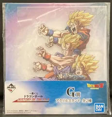BANDAI SPIRITS 一番くじ ドラゴンボール HISTORY OF THE FILM G賞 親子三大かめはめ波 アクリルスタンドのサムネイル