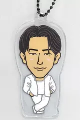 【中古】雑貨 小林直己(三代目 J SOUL BROTHERS) クリアチャーム Yes we are 白衣装ver. EXILE TRIBE STATION オンラインカプセル