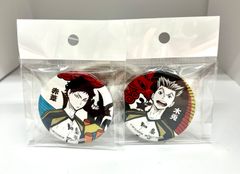 ハイキュー!! 一番くじ 花札 缶バッジ 牛島若利 天童覚 - メルカリ