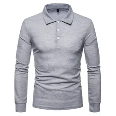 シャツ ポロシャツメンズ 長袖ポロシャツ カジュアルシャツ ポロ 長袖 キレイ目 ロンT Tシャツ シャツ アメカジhaoni03