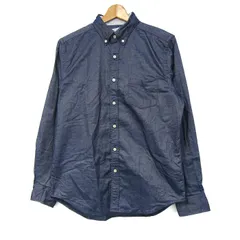 ザショップティーケー 長袖シャツ デニム ボタンダウン ポリジン トップス メンズ Lサイズ ブルー系 THE SHOP TK 【中古】