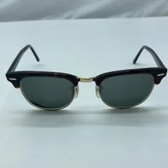 【中古】Ray-Ban Clubmaster RB3016 W0366 度あり レイバン クラブマスター べっ甲[19][240019493746]