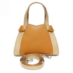 新品【現行】 モラビト　ステラ ミニ　2way　ハンドバッグ　レザー　キャメル