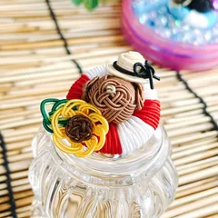 犬に目がないあなたに！わんこ玉★夏ブローチ(ver.トイプードル）