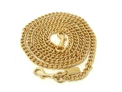 ■美品■ COACH コーチ チェーン バッグ用 ショルダーストラップ 斜め掛け 肩掛け レディース ゴールド系 BJ9825