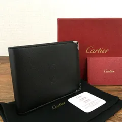 年最新Cartier カルティエ マスト 二つ折り 札入れ レザー