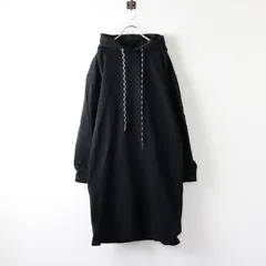 MONCLER☆ABITO ロゴポイント フード ワンピース BLACK MONCLER☆ABITO ロゴポイント フード ワンピース BLACK