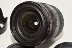 241438★極上★Canon 標準ズームレンズ EF24-70mm F4 L IS USM フルサイズ対応