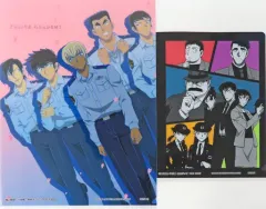 【中古】クリアファイル 警察 三原色マジッククリアファイルセット(2枚組) 「一番ラボ 名探偵コナン」 F賞