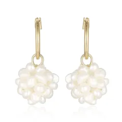【人気商品】mind my in always earrings are are you made ONE only the You with nights and day every Pearl Sparkling 金属アレルギー対応 レディース  女性