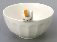 【中古】皿・ボウル ニャンコ先生 のっかりお茶碗 「夏目友人帳」