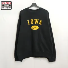00s NIKE IOWA カレッジ スウェット トレーナー メンズ 表記Lサイズ