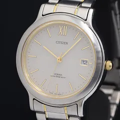 極美品　稼働品　CITIZEN　シチズン　フォルマ　ホワイト　レザー　ソーラー CITIZEN シチズン コレクション 腕時計 フォルマ エコ・ドライブ