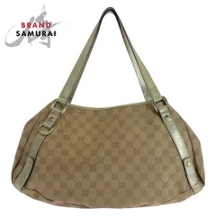 【美品】GUCCI　ハンドバッグ　アビー　GGキャンバス　ゴールド金具　総柄 GUCCI トートバッグ GG柄 キャンバス アビーライン レザー