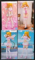 プライズ 2.5次元の誘惑 GLITTER＆GLAMOURS リリエル 半深淵形態ver. 天使学校編稽古着ver. 真・天使形態ver. 天使空挺隊ver. 4個セット 美少女フィギュア まとめ