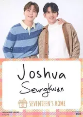 【中古】コレクションカード(男性) 080：SEVENTEEN/SEUNGKWAN(スングァン)・JOSHUA(ジョシュア)/「SEVENTEEN’s HOME MERCHANDISE」トレーディングカード