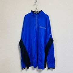 【超希少】NIKE GOLF ハーフジップ レーシング ポロシャツ ゲームシャツ Jeep ジープ【FU000031】
