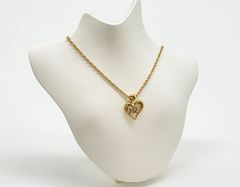 ニナリッチ NINA RICCI ハート ロゴ ネックレス