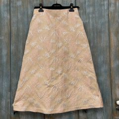 SEVEN TEN セブンテン 花柄刺繡 スカート M 　【252587409】MGA1377