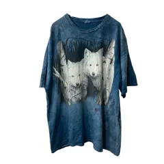 GILDAN 半袖 プリントTシャツ 2XL ブルー ギルダン プルオーバー ビッグサイズ タイダイ 古着卸 アメリカ仕入 a705-5916