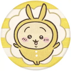 【中古】食玩 雑貨 10.うさぎ(パジャマ) 「ちいかわ 刺繍缶バッジBiscuit」