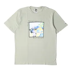 Supreme シュプリーム Tシャツ サイズ:M 22SS THE NORTH FACE スケッチ グラフィック クルーネック Tシャツ Sketch S/S Top セージ トップス カットソー 半袖 コラボ【メンズ】のサムネイル