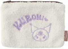 【中古】バッグ クロミ(アイボリー) ボア フラットポーチ 「サンリオキャラクターズ」 
