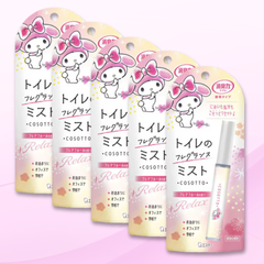 【５本】トイレ用 消臭力 携帯タイプ フレアフルールの香 消臭スプレー 9ml