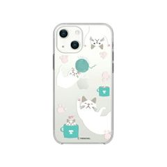 [신품] abbi FRIENDS 타찬 소프트 클리어 케이스 for iPhone 13 mini 놀이 ABF21714i13MN