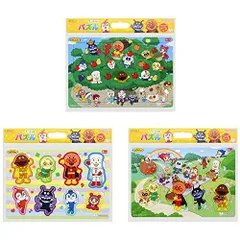 はじめてセット アンパンマン ハッピーロッピーパズル はじめてパズル 3柄 セット 6ピース 8ピース