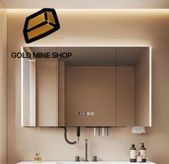 特価1万円引☆洗面化粧台用ミラー☆W750×D70-110×H1100㎜