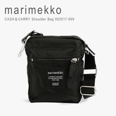 新品 未使用 マリメッコ ショルダーバッグ 斜め掛け ポシェット レディース キャッシュ＆キャリー 母の日 ギフト プレゼント 女性 オシャレ ブラック サステナブル marimekko Shoulder Bag CASH＆CARRY 092517