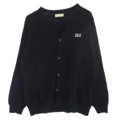 【完売品】WIND AND SEA コットンニットポロカーディガン アイボリー 2025年最新】WIND AND SEA メンズ カーディガンの人気アイテム